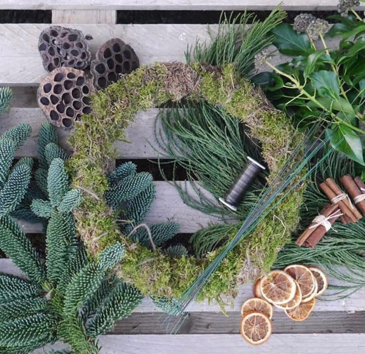 Handcrafted Christmas Wreath WORKSHOP