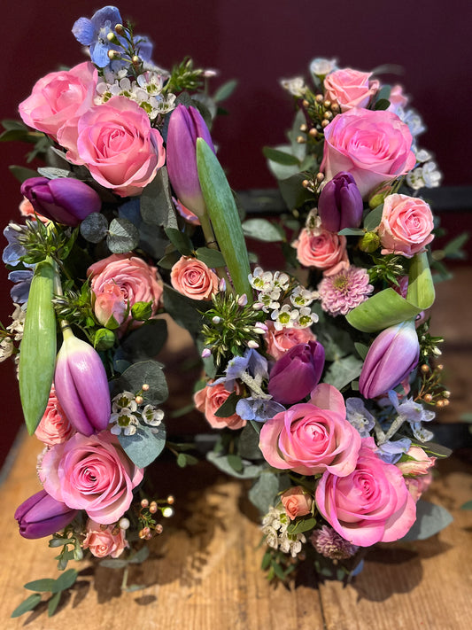 Funeral Names, Letter Tributes Loose Flower Design