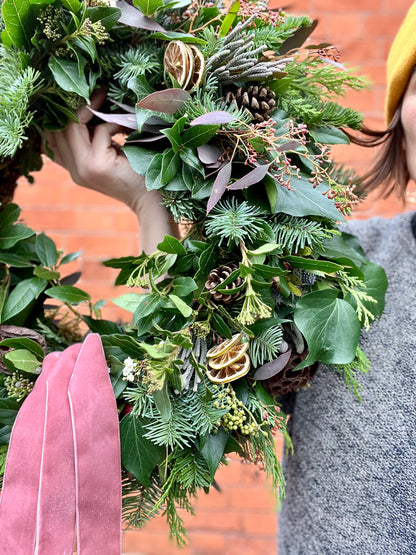Handcrafted Christmas Wreath WORKSHOP