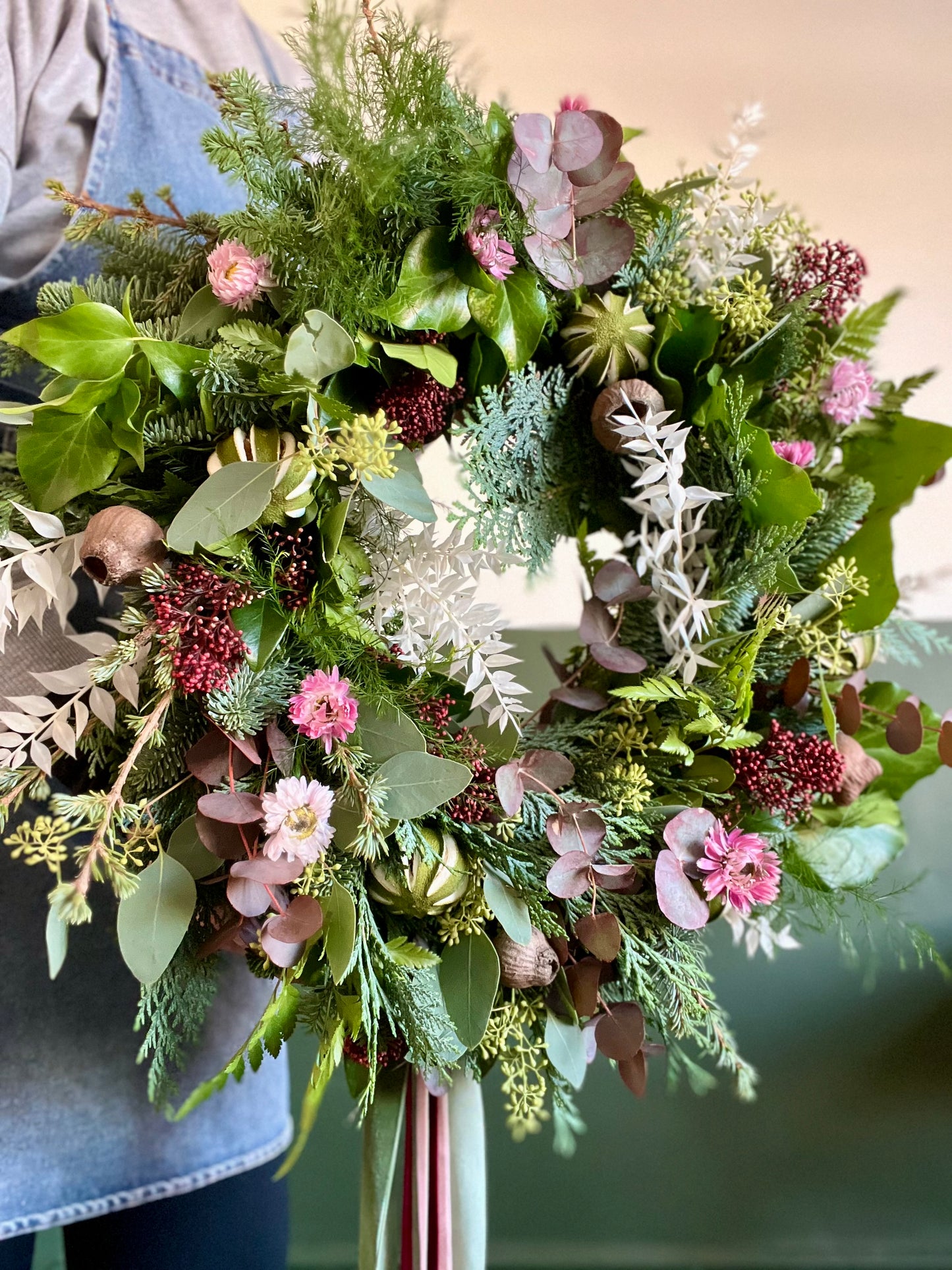 Noël Rose - Christmas Wreath