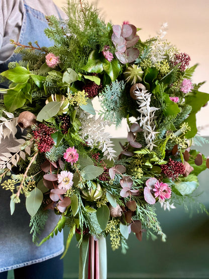 Noël Rose - Christmas Wreath