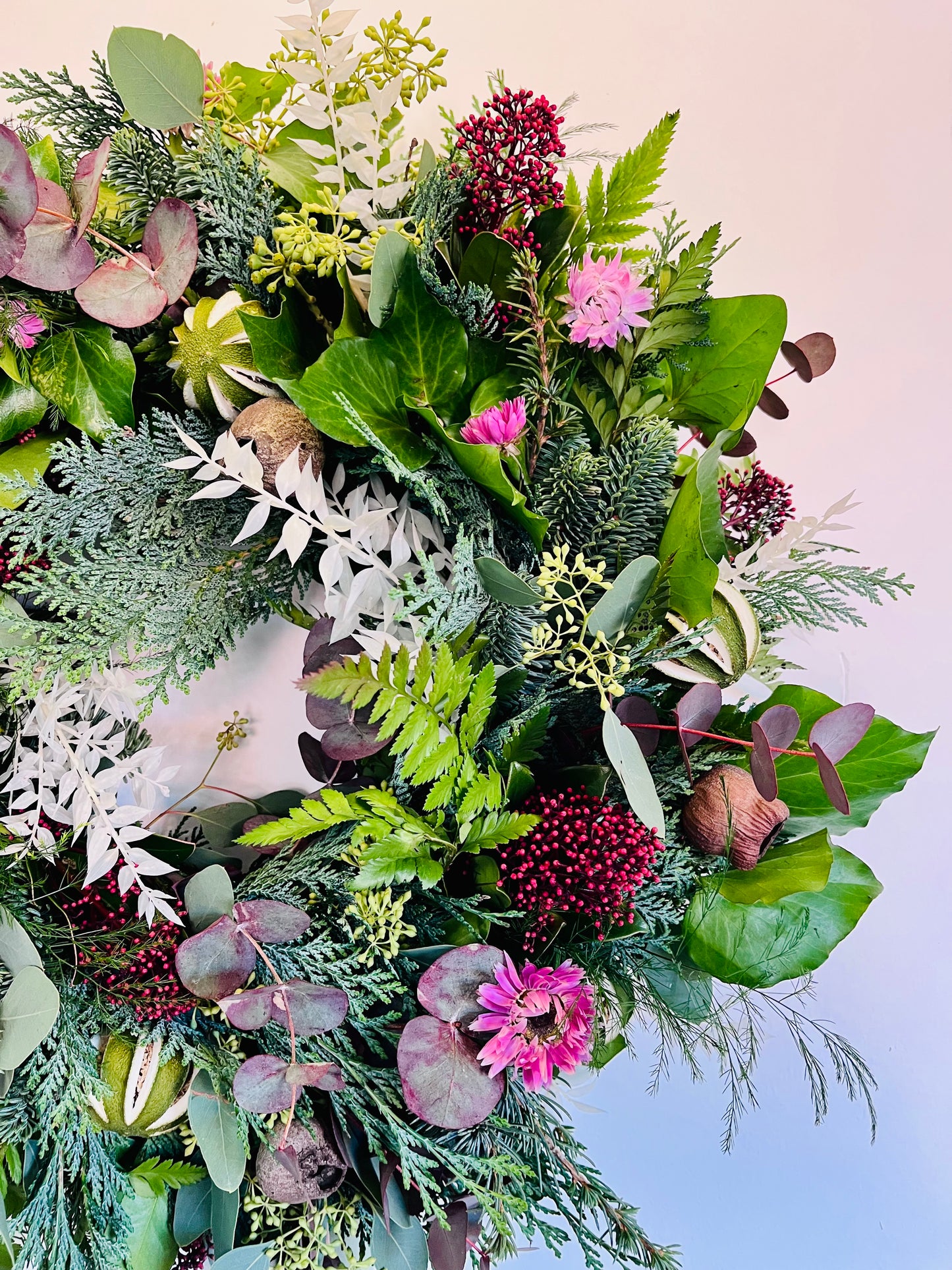 Noël Rose - Christmas Wreath