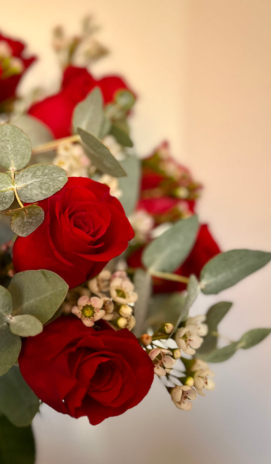 The Half Dozen Red Rose Bouquet