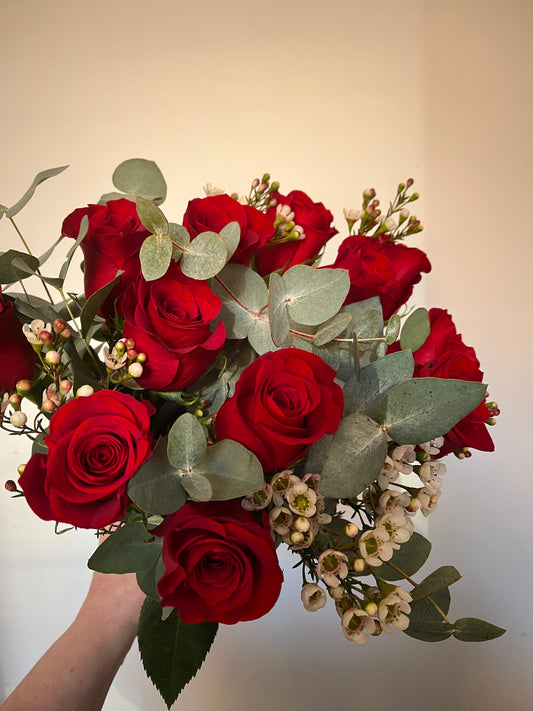 The Dozen Red Rose Bouquet