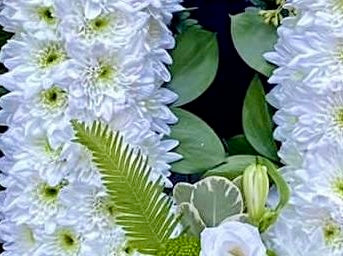 Funeral Names, Letter Tributes - White Based Design