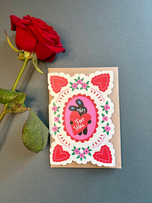 For You Greetings Card