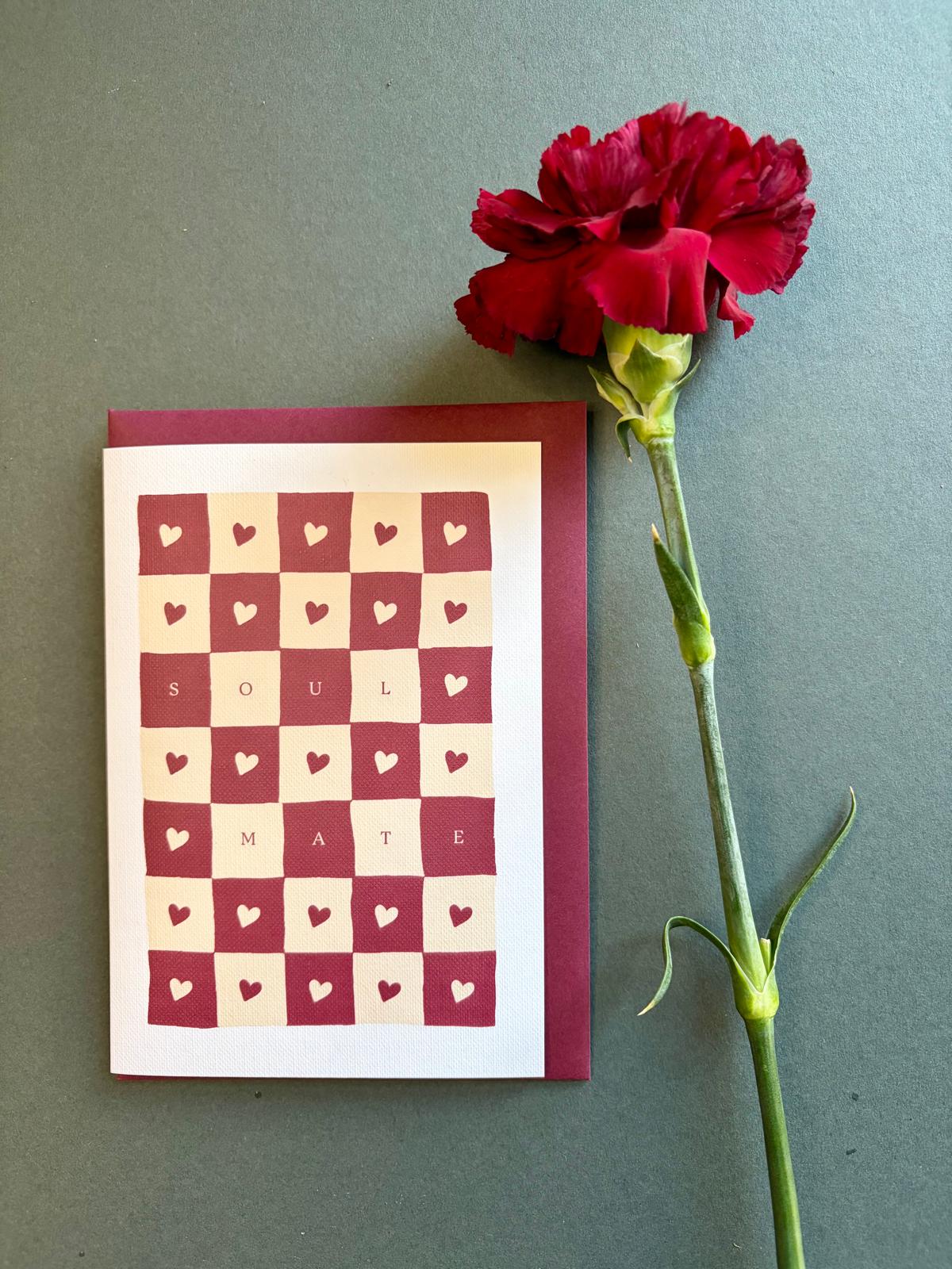 Hearts Greetings Card